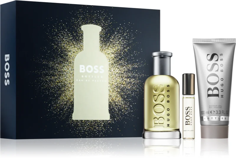 Zestaw Hugo Boss Bottled 100 ml + żel 100ml + perfumetka 10ml